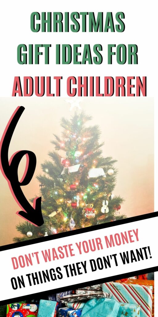 Christmas gift ideas for adult children - Celebrating with kids